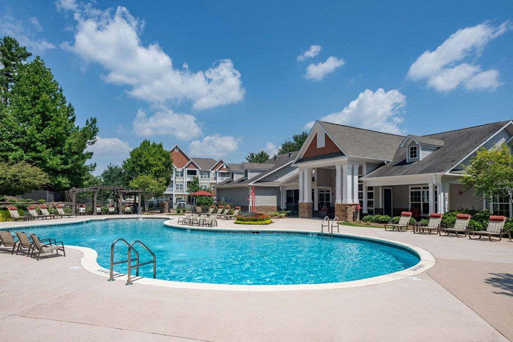 Resort-Inspired Swimming Pool with Lounge Chairs and WiFI Hotspot Resort-Inspired Swimming Pool with Lounge Chairs and WiFI Hotspot at Ashby at Ross Bridge, Hoover